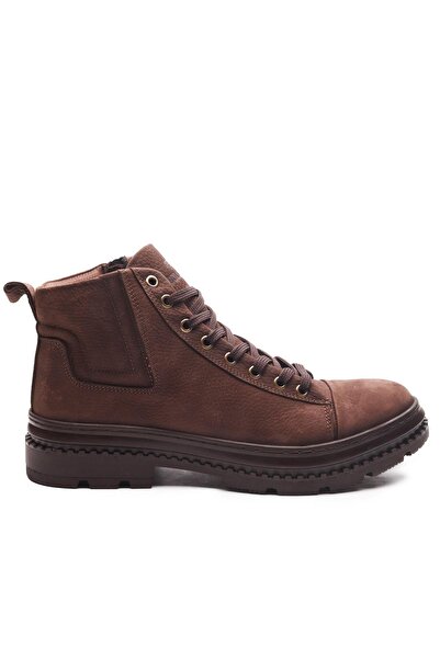 Bulldozer 220025 Kahve Nubuk Erkek Bot