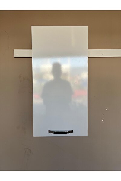 modulerkesim 25CM x 80CM MDF Mutfak Üst Dolap Modülü Tek Kapak