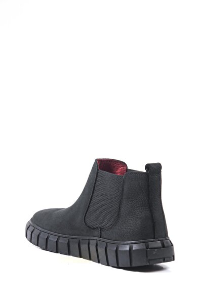 Bulldozer 240016 Siyah Nubuk Erkek Bot