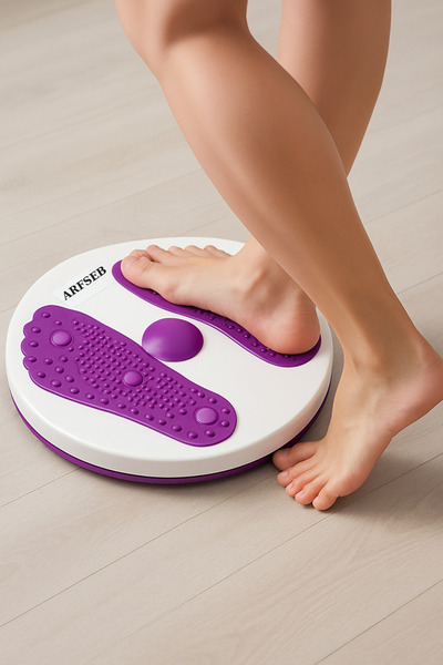 Arfseb Twister Manyetik Spor Diski – Bel' Kalça ve Bacak Sıkılaştırıcı Ayak M...