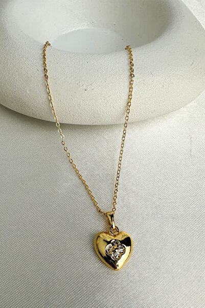 Modex Minimal Heart Figure Necklace Gift for Lover