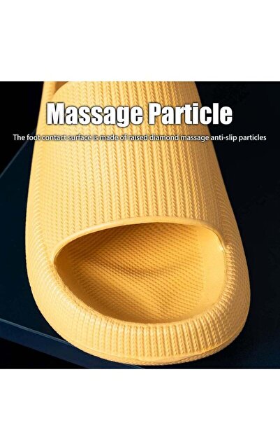 Bukela Cloud Slides Women's and Men's Bathroom Anti Slip Quick Dry Ultra Soft Thick Bottom Home Slippers