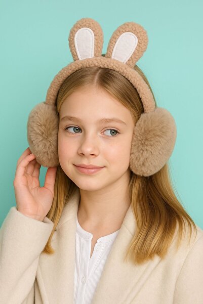 TAKIŞTIR Brown Plush Earmuffs