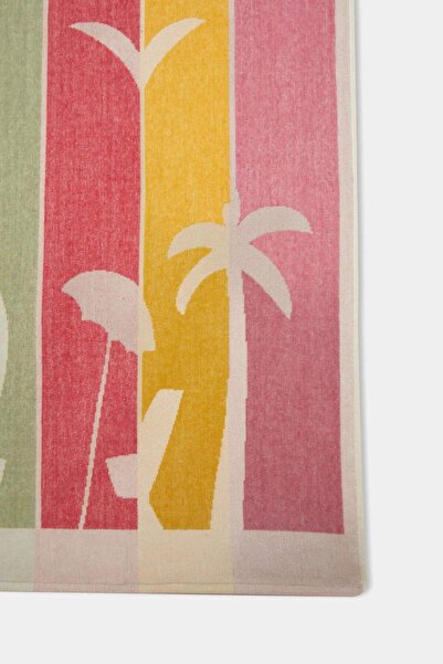 DeFacto Γυναικεία πετσέτα θαλάσσης από βαμβακερή σχέδιο C1152AX24SM