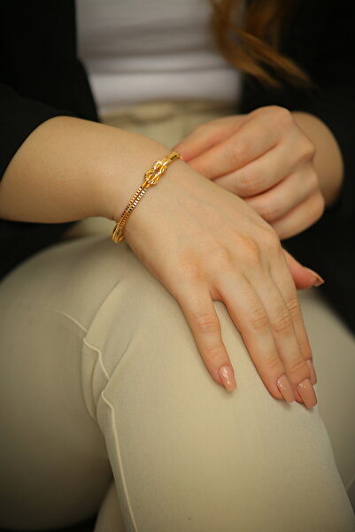 Altın Bilezik 20 gr (GRAM) işçiliksiz Yatırımlık 22 Ayar Altın SONSUZLUK AJDASI modeli