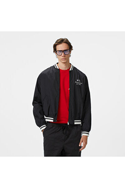 Tommy Hilfiger Tommy Jeans Solid Xs Badge Rlx Erkek Siyah Ceket