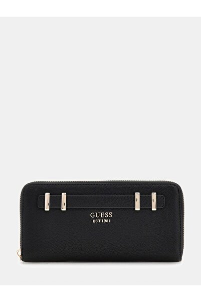 Guess Laurel Kadın Siyah Cüzdan SWBG8546146-BLA