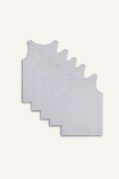 DeFacto Boy's 5-Piece Undershirt D2254A8Ns