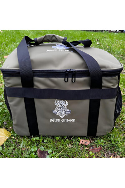 Tantobushcraft حقيبة ترمس جوتون 36 لتر – عازلة ثنائية الاتجاه، قماش 800d، كاكي