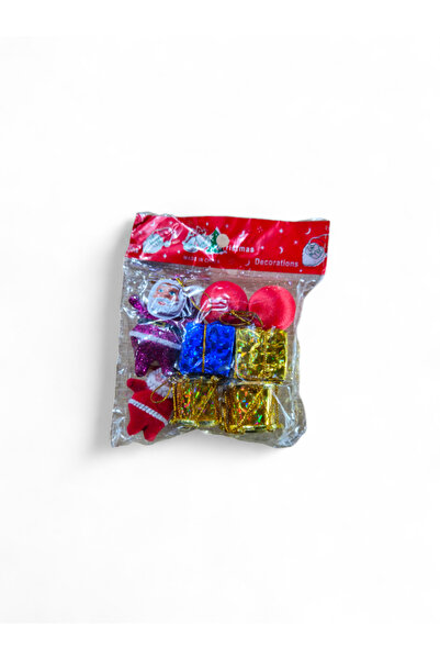 CHERRY DECORATİON NOEL BABALI KARMA ÇAM AĞACI SÜSÜ