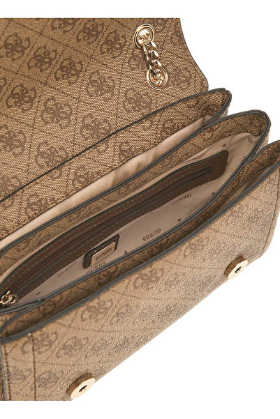 Guess Brown Women's Shoulder Bag Hwbg9672210