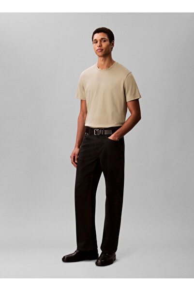 Calvin Klein Bisiklet Yaka Haki Erkek T-Shirt LV04LB275GLKJ_SS SUPIMA CHEST E...