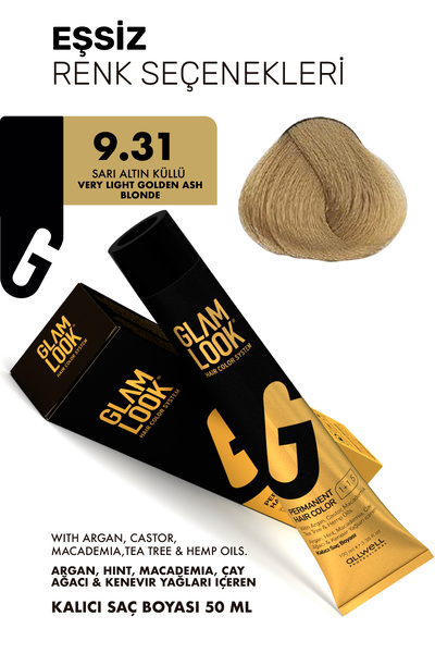 glam look Glamlook Kalıcı Saç Boyası