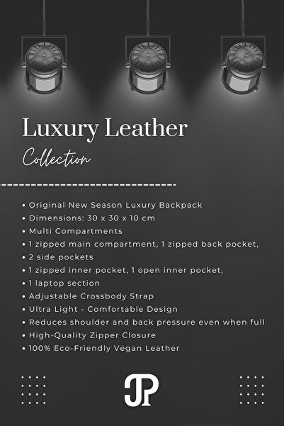 POLOGRAND London Original Just Polo Collection Luxury Comfort Model Multi-Compartment Stylish Backpack with Adjustable Strap