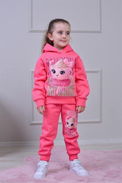 LİLLYPİCCA 3 szálból álló, nyomott mintás kapucnis, kétrészes szett