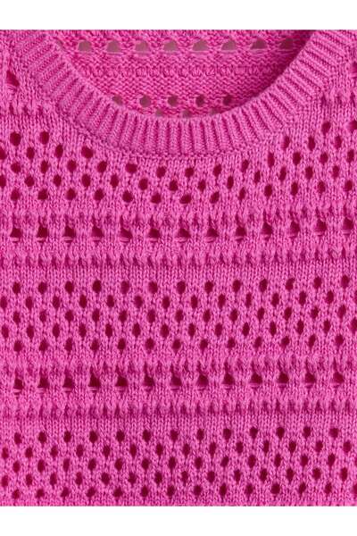 GAP Kız Çocuk Pembe Kroşe Kolsuz Üst