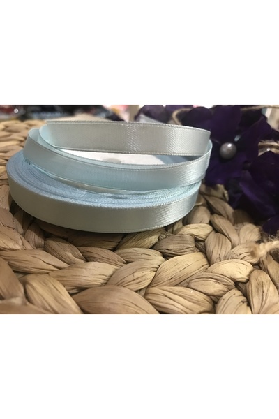 Deniz Party Store شريط ستان ازرق فاتح 1 سم 25 متر