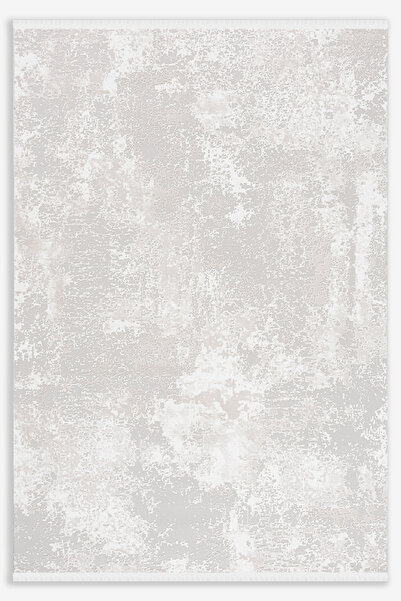 SEVENHILL Harem 4503B Krem Yumuşak Dokulu Salon Yatak Odası Halısı Kaymaz Tab...