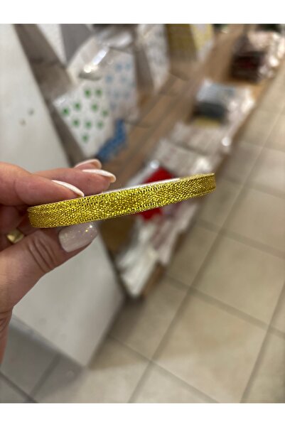 Deniz Party Store 6 Mm Gold Altın Simli Kurdele 23 Metre ( 25 Yarda )