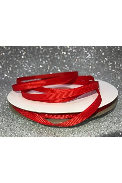 Deniz Party Store Panglică Grosgrain Roșu 6 Mm (50 Yarzi) 45 Metri