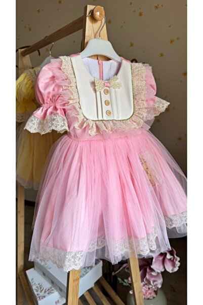 sunshine boutique15 New Victorian Dress with Lace Edges and Tulle Layer