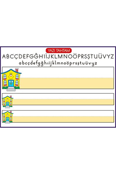 Elit Print Shop Yaz - Sil Güzel Yazı Alıştırma Tahtası (10 ADET)