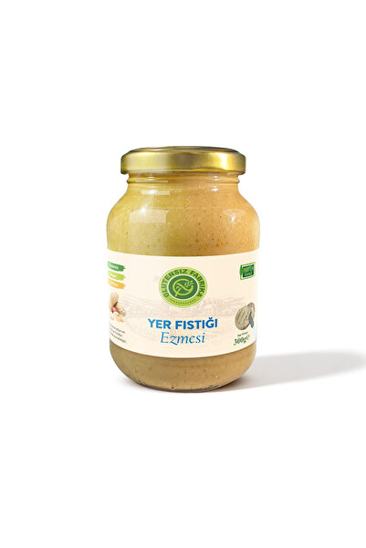 GLUTENSİZ FABRİKA Glütensiz %100 Yer Fıstığı Ezmesi 300 G