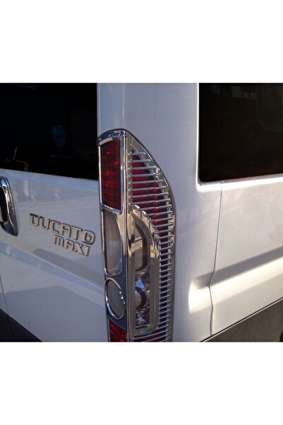 AKTİF OTO KROM Fiat Ducato Stop Çerçevesi 2 Parça Abs Krom 2014+