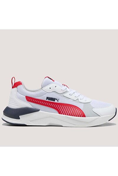 Puma X-Ray 3 LT Erkek Sneaker BEYAZ KIRMIZI