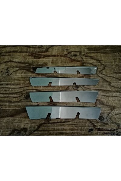 ueskrom Renault Megane 2 Krom Ön Panjur 2006-2010 4 Uyumlu  Parça Paslanmaz Ç...