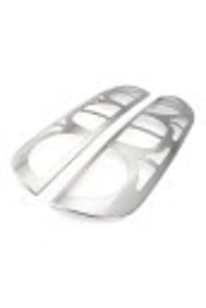 TIMEAKS Fiat Doblo 2005-2006-2007-2008-2009-2010 Krom Stop Çerçevesi Paslanmaz Çelik 2 Parça