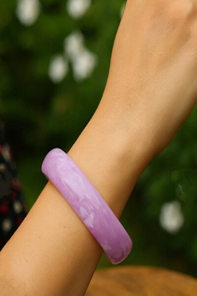 CAŞ DEKORASYON Pink Color Mica Bracelet