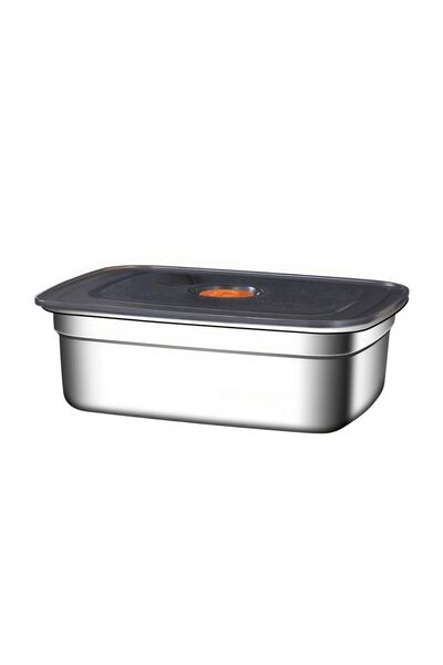 Chavin 316 Steel 1200 ml Food Fruit Meat Refrigerator Nutrition Storage Container Mt110-12