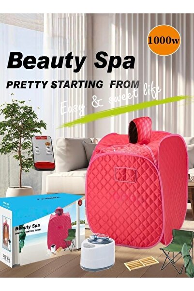 EGG Portable 2-Person Foldable Sauna Tent with Chair & Controller – Home Steam Therapy, Adjustable Heat