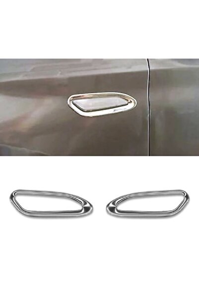 Genel Markalar Fiat Egea Krom Sinyal Çerçevesi 2015 Ve Üzeri Paslanmaz Çelik