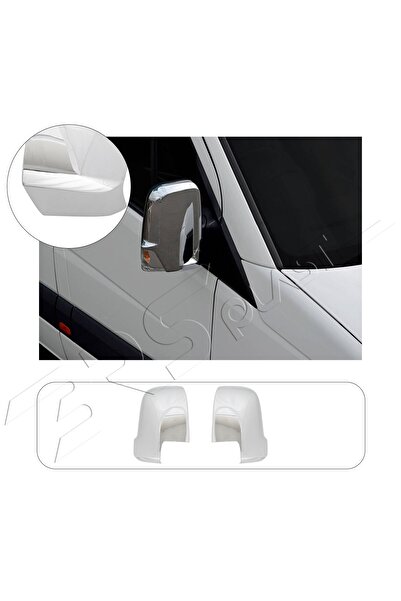 Genel Markalar Mercedes Sprinter W907 Uyumlu 2018 Ve Üzeri Krom Ayna Kapağı 2...