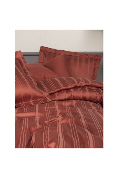 Cotton Box Bamboo Double Duvet Cover Set Tile
