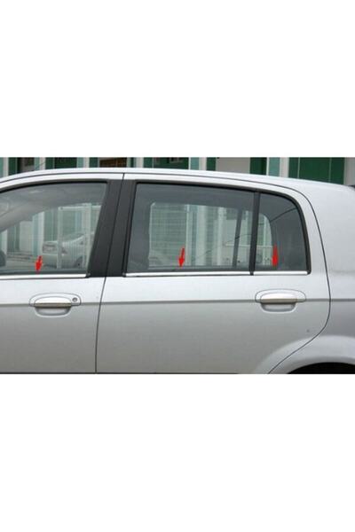 TRDENSA Hyundai Getz 2002-2011 Model Arası Krom Cam Çıtası 6 Parça Paslanmaz ...