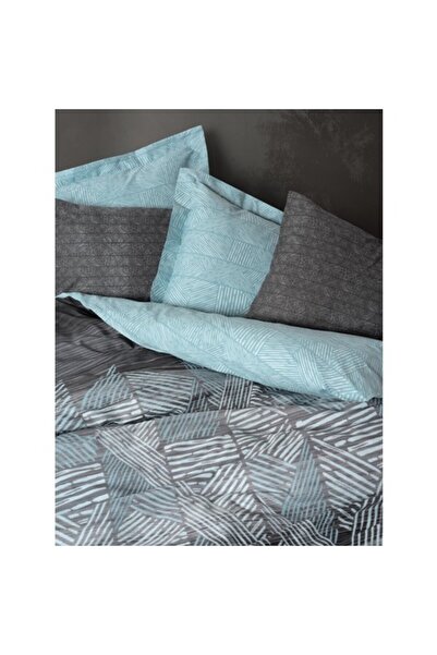Cotton Box Arel Anthracite Modern Double Duvet Cover Set