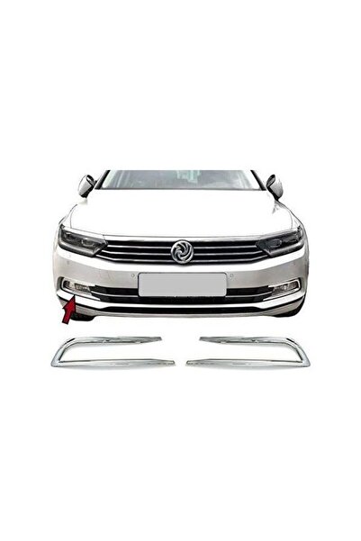 Volkswagen Passat B8 Krom Sis Farı Çerçevesi