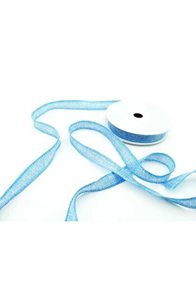 Deniz Party Store Μπλε κορδέλες Κέντημα στα Σταυροβελονιά Ιουτές - 3 cm, 10 m...