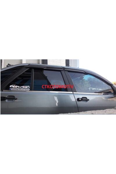 ctk Fiat / Tofaş Tipo Fiat Tempra Tipo Krom Cam Çıtası 4 Prç