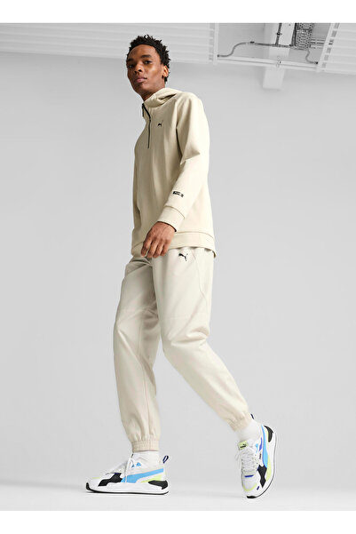 Puma 68162068 RAD/CAL Hooded Half-Zip DK Bej Fermuarlı Yaka Regular Fit Düz E...