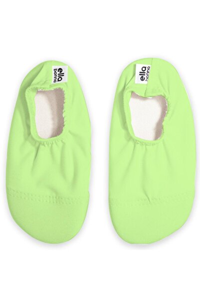 Ella Bonna Unisex Non-Slip Sole Sea and Pool Shoes for Baby and Child - Light Green