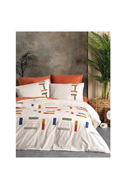 Cotton Box Set cuvertură de pilota dublă brodată cu puf Katy Tarcin