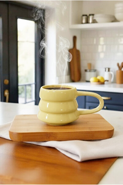 FH finehome Elly Pine Mug Yellow 225 ml