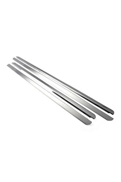 TIMEAKS Dacıa Sandero 2008-2009-2010-2011 Krom Cam Çıtası Paslanmaz Çelik 4 P...