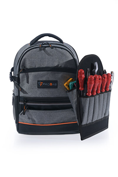 Probag Teknisyen Sırt Takım Çantası Ortopedik Destekli Suya Dayanıklı Hırdava...