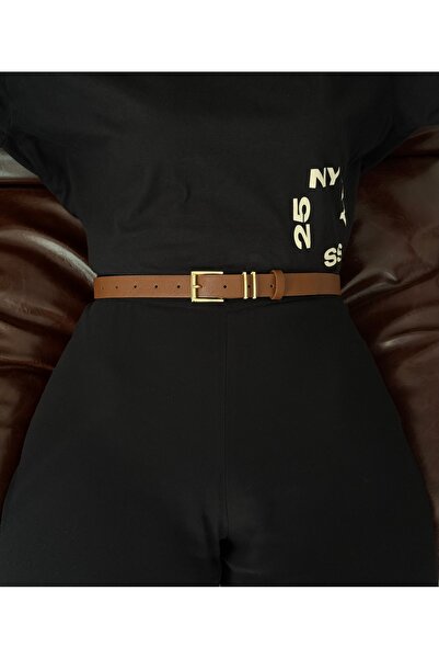 LİA KEMER Takim Tokali Gold Belt, Jacket Belt, Pants Belt, Daily Belt