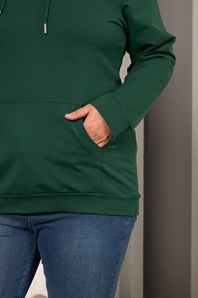 RMG Φούτερ Emerald Hooded Plus Size